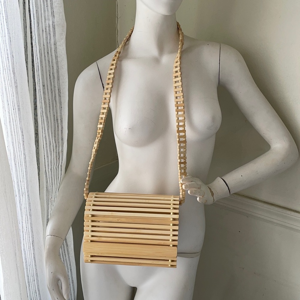 Bamboo wood bag